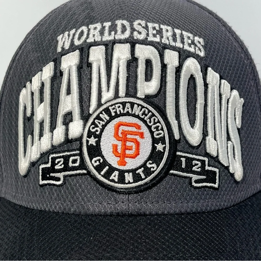 San Francisco Giants M/L Fitted Hat 2012 World Series Champions Baseball New Era